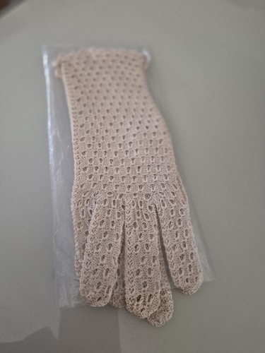 Vintage crocheted gloves - vintage,