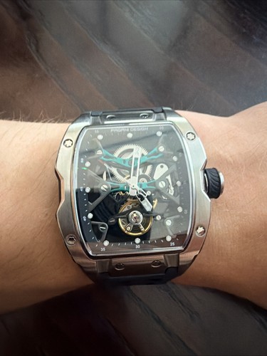Pagani design skeleton watch - pagani,