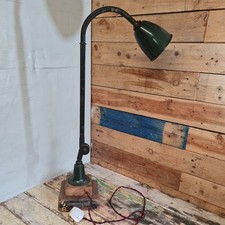 Vintage Industrial Lamp on block flex head