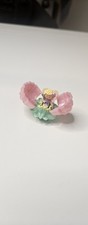 Vintage 1993 Polly Pocket Secret Rose ring with fairy