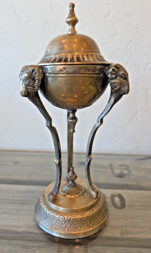 Brass rams head neoclassical - brass,
