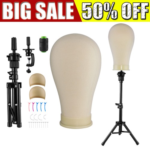 Polystyrene foam head dummy - polystyrene,