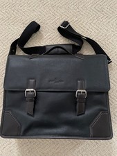 Brown Leather Laptop Messenger