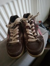 Womens Size 6.5, Brown Suede