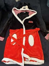 Mickey Mouse Kids Dressing Gown 11-12 Years
