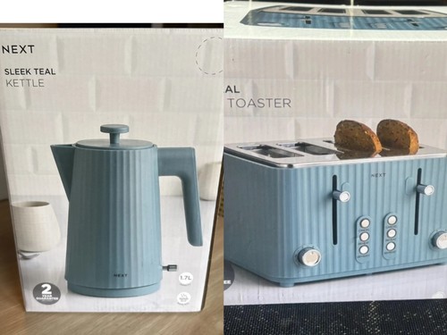Next teal blue sleek - sleek, kettle