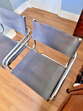 Marcel Breuer chairs, pair