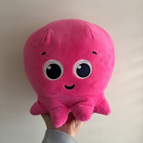 Octopus energy pink soft - pink, toy