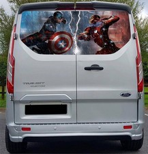Tailgate wrap for Ford Transit