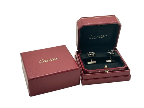 Cartier cufflinks boxed - cufflinks,