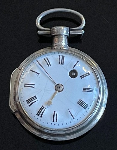 French solid silver fusee - solid,
