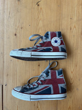 Converse Chucks UK Flag