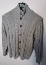 Hawick L Grey 100% CASHMERE