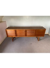 McIntosh Of Kirkcaldy, Mid Century Teak, Louvred Door Side Board - Large