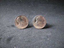 VINTAGE CUFFLINKS GOLD TONE