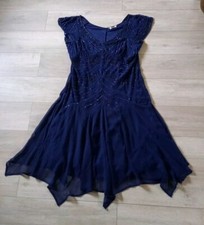 Joanna hope navy blue beaded - joanna,