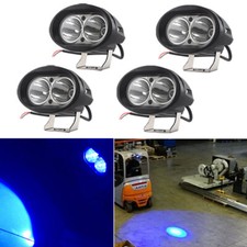 4X Forklift LED Blue Lens