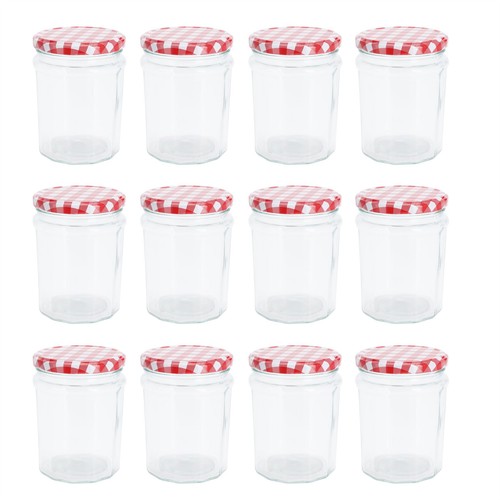 Set glass jam jars - jam,