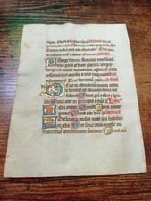 Book hours vellum - book,