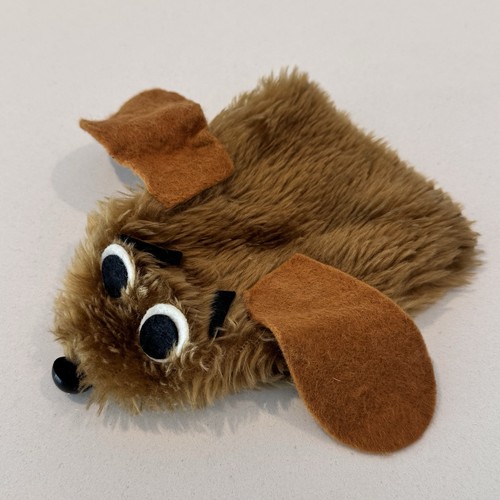Vintage glove puppet furry - vintage,