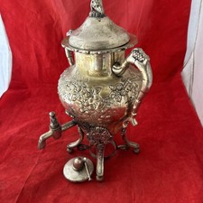 Antique Silver Plate Samovar