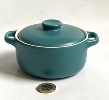 Swan Ceramic Stoneware Mini Lidded Oven to Table Casserole Dish -  Teal