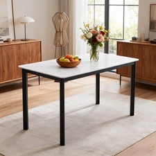 Rectangular White Marble