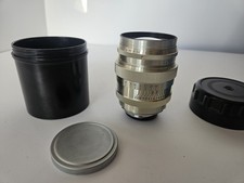 Jupiter-9 85mm F/2 Portrait Lens M42 42mm Mount In Silver With Case