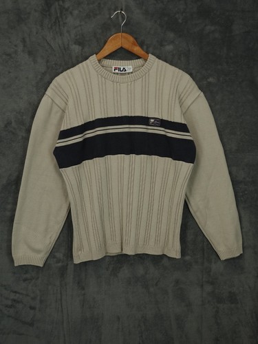 Vintage fila jumper mens - fila, large