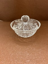 Waterford Cut Glass Crystal Sugar Bowl.