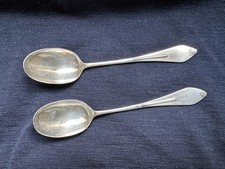 Two Hallmarked Silver Spoons James Dixon And Sons 1907