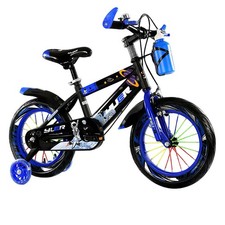 12/14/16 inch Kids Bike Bicycle Children Boys Blue Cycling Removable Stabilisers