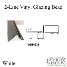 GLAZING BEAD VGB4231 Two-Line