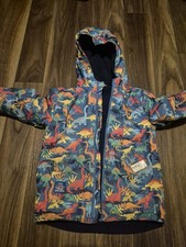 Jojo Maman Bebe Boys Reversible Waterproof Jacket Age 4-5