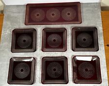 Chance Glass Ruby Red Fiesta