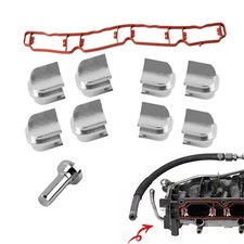 Runner Flap Delete Swirl Flaps Intake Manifold for 2.0 TFSI VW Audi Skoda Seat