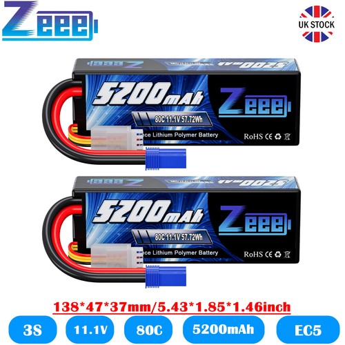 Zeee 5200mah 3s lipo - 11.1v,