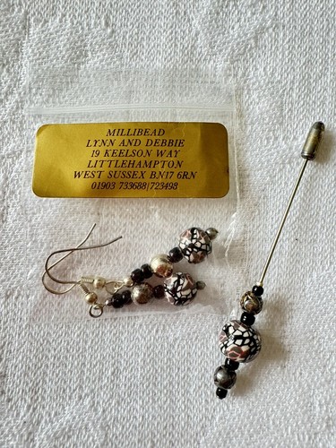 Handmade bead drop hook - handmade,