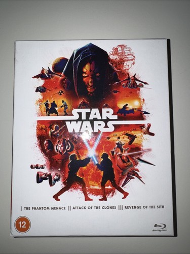 Star wars prequel trilogy box - star,