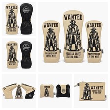 NEW 2025 PRG GOLF MOST WANTED . DRIVER FAIRWAY AND PUTTER HEADCOVER. TOTE BAG.