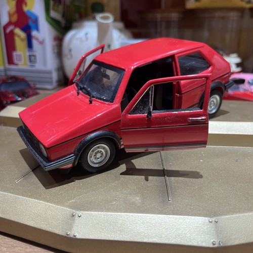 Bburago 1979 golf mk1 red - bburago,