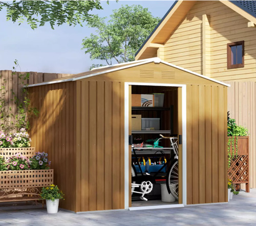 Large metal garden shed - large,