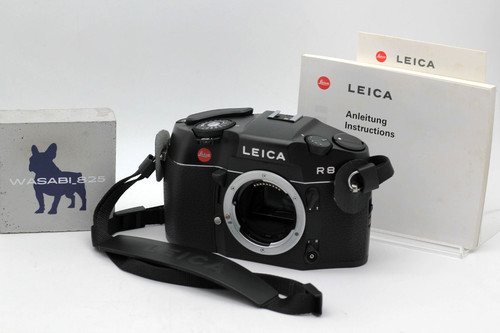 Almost unused leica - r8, black