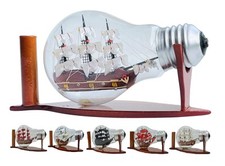 HMS Victory Ship in a Glass