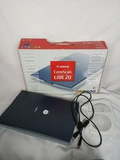 Canon Canoscan Colour Image Scanner Lide 20 With Original Box Working A4 Flatbed