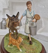 Never Displayed Border Fine Arts James Herriot Studio Collect Milking Time A3703