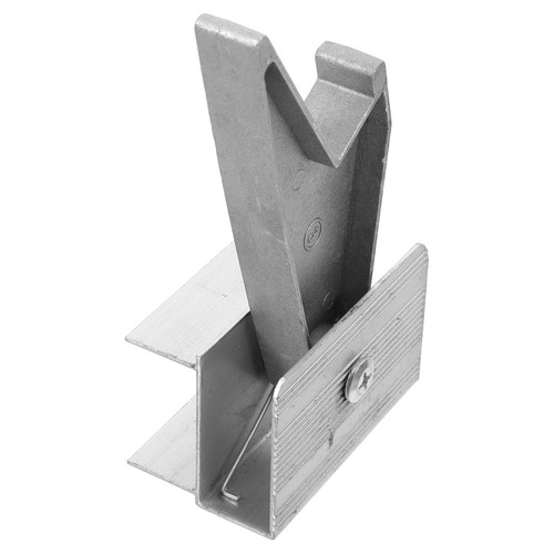 Stable silver ladder - silver, rung