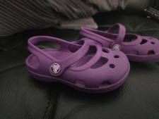 Girls Jayna slingback Crocs black C4 Toddler 