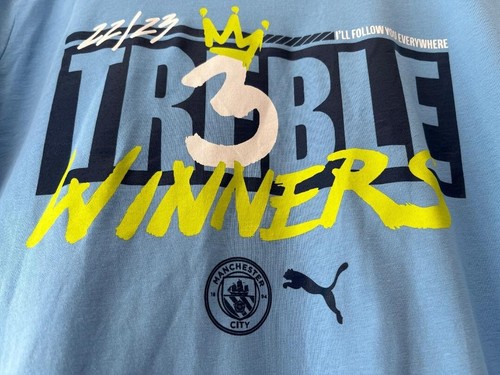 Manchester city treble - manchester,