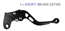Motorcycle Brake Single Lever black for Honda (SEE DESCRIPTION FOR FIT) SR14